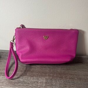 Pink Wristlet Clutch